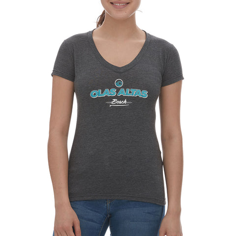 Ladies Blend V-Neck T-Shirt